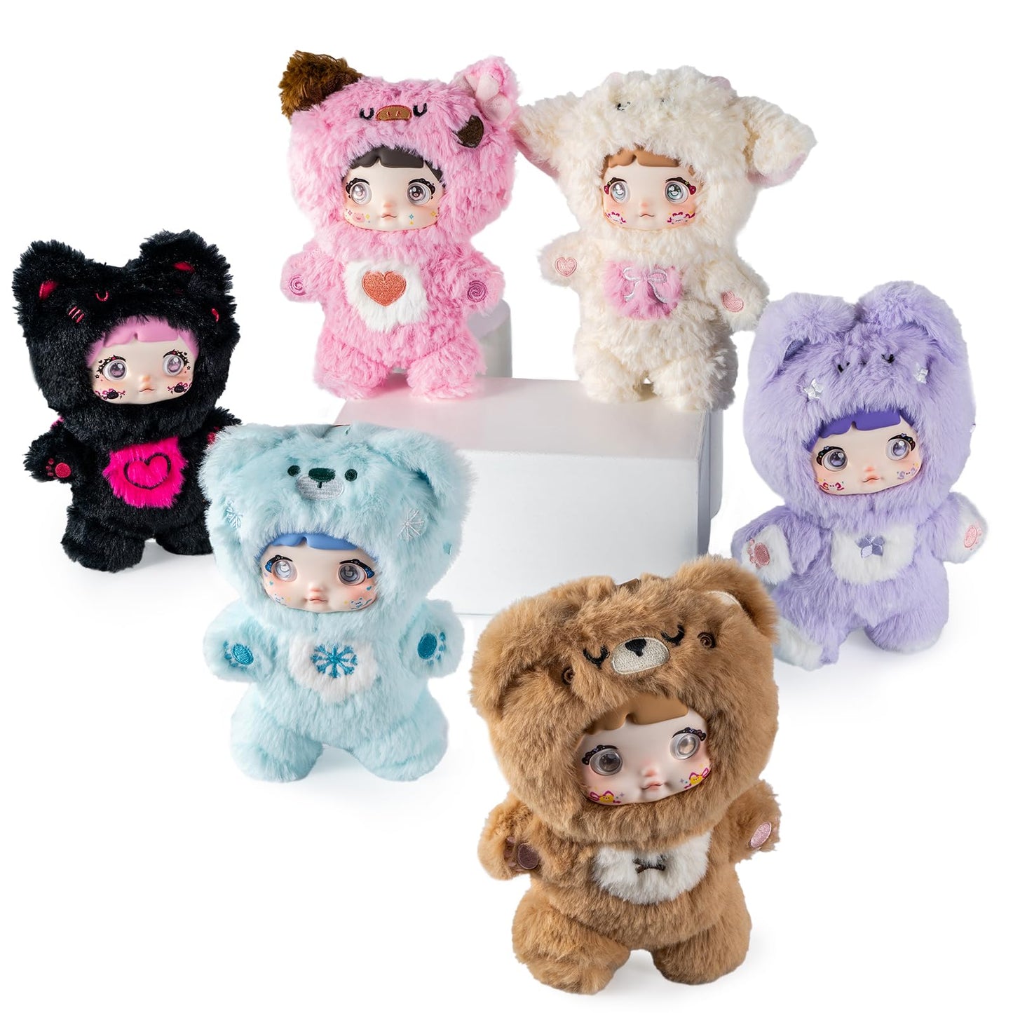 NOMMI "Loveliness Never Ends" Plush Pendant (Character Select or Blindbox)